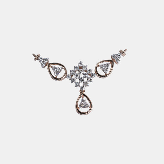 One Rose Gold Pendant-2403