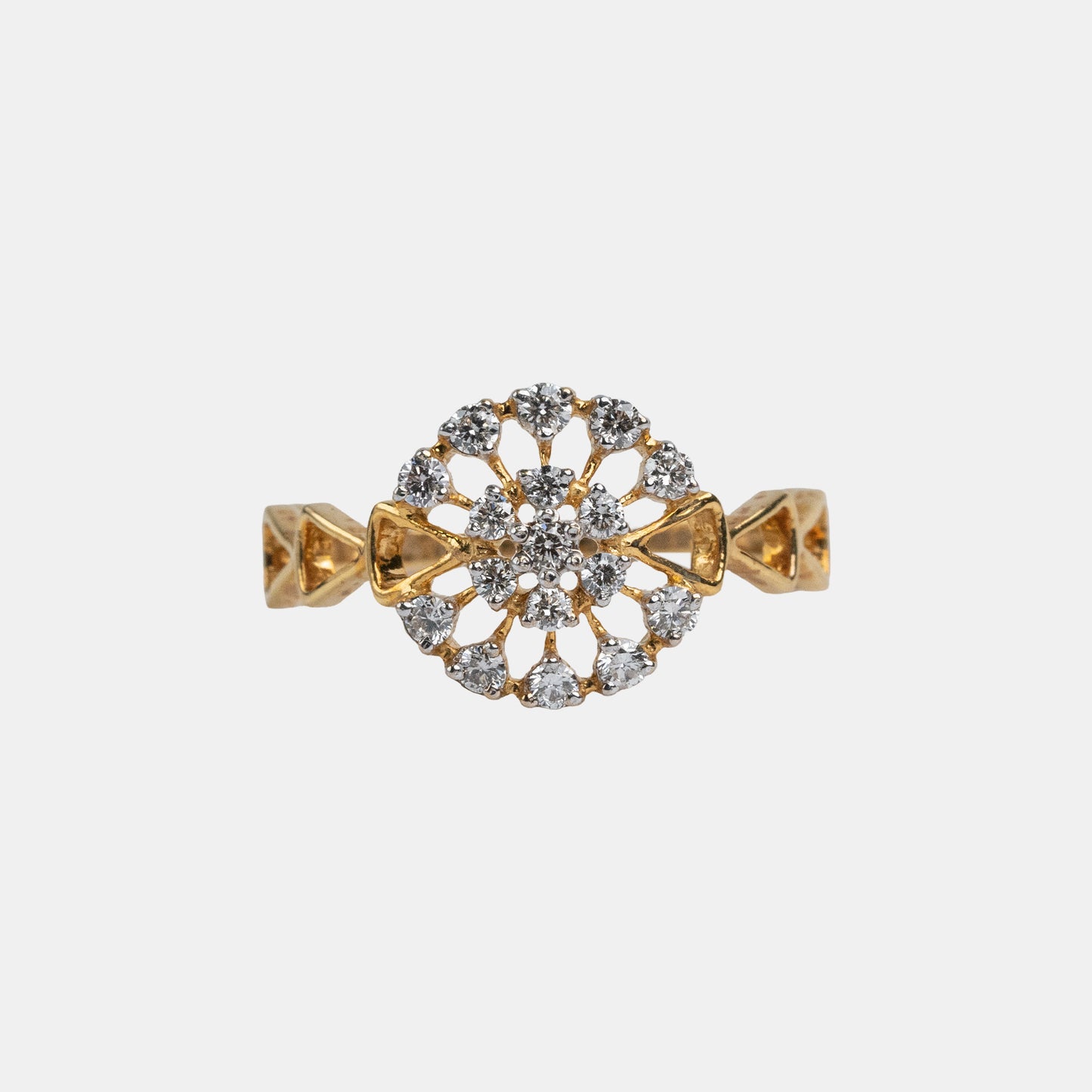 One Yellow Gold 18 Kt-82406