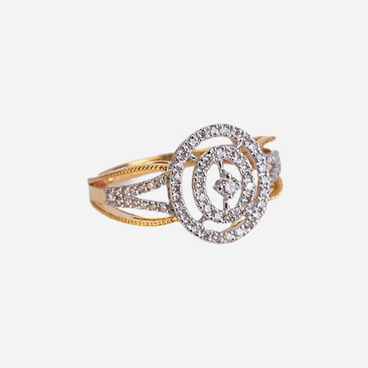 One Yellow Gold 18 Kt-12502