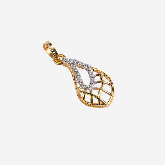 Yellow Gold 18 kt pendant-498B