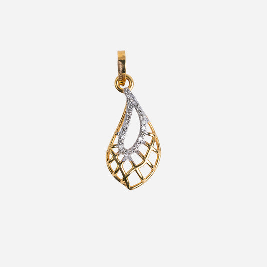 Yellow Gold 18 kt pendant-498B
