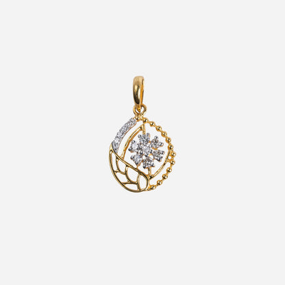 Yellow Gold Pendant-2408