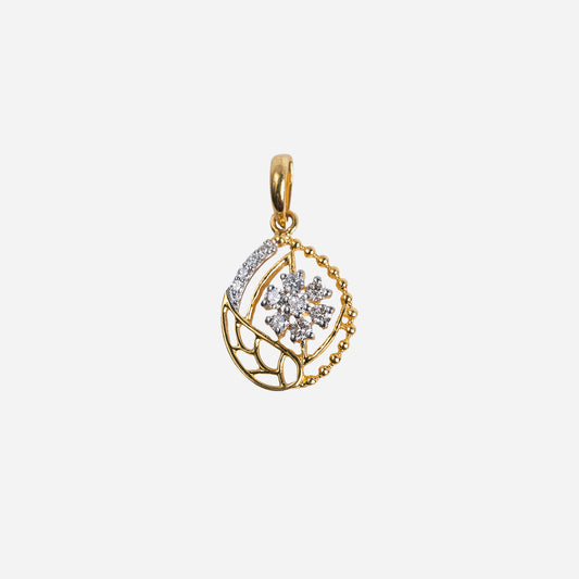 Yellow Gold Pendant-2408