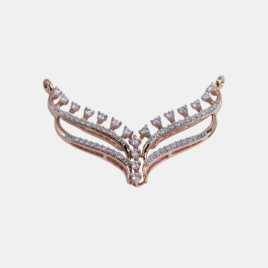 One Rose Gold Pendant-2506