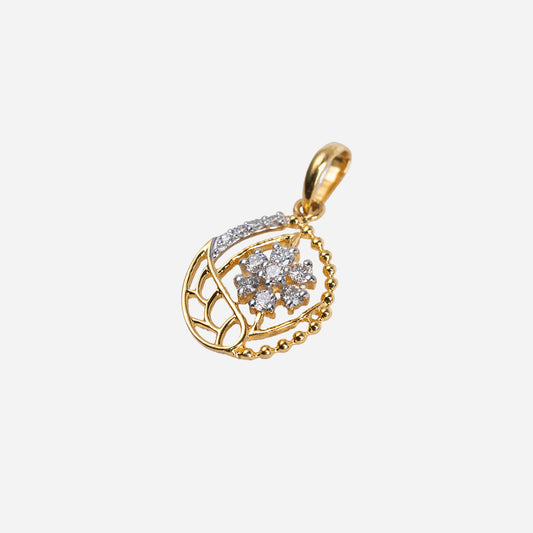 Yellow Gold Pendant-2408