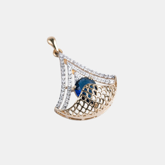 Yellow gold Pendant-771Z