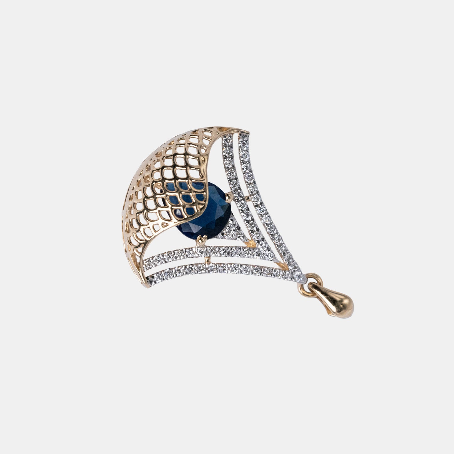 Yellow gold Pendant-771Z