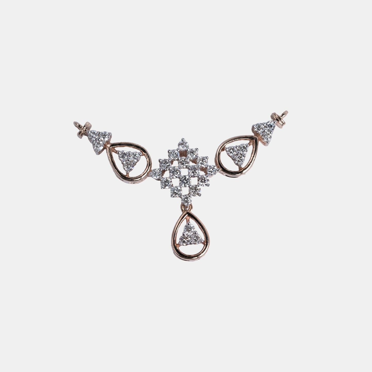 One Rose Gold Pendant-2403