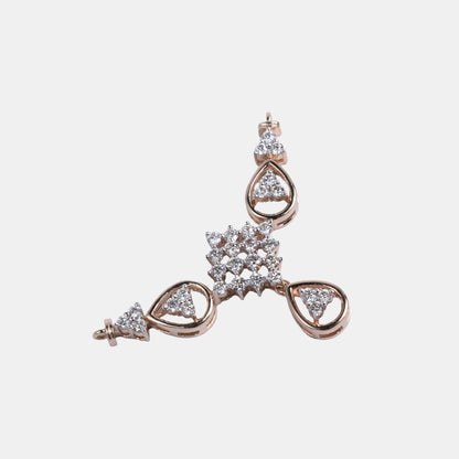 One Rose Gold Pendant-2403