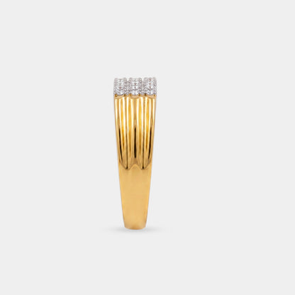 One Gold Yellow Ring-42305