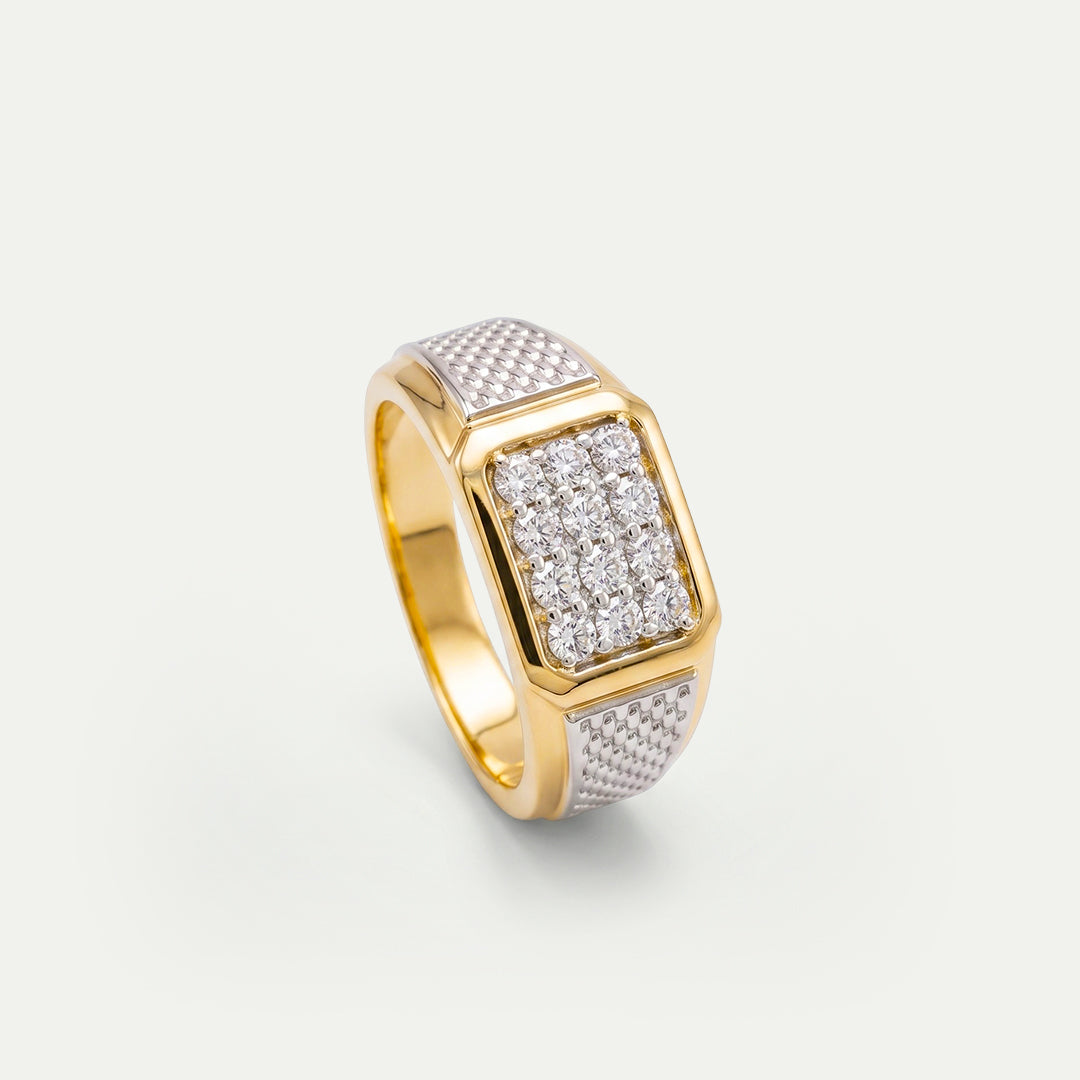 One Gold 14 Kt Ring-B0015