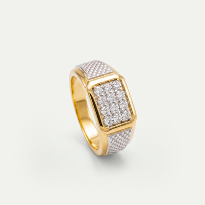 One Gold 14 Kt Ring-B0015