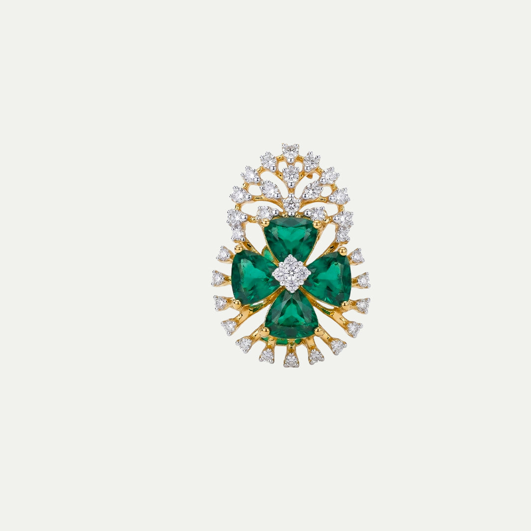 Yellow Gold 18 kt pendant-768Z