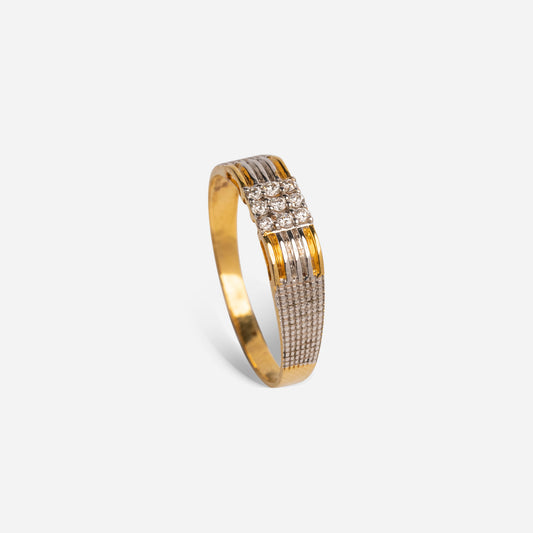 One Gold Yellow Ring-2305