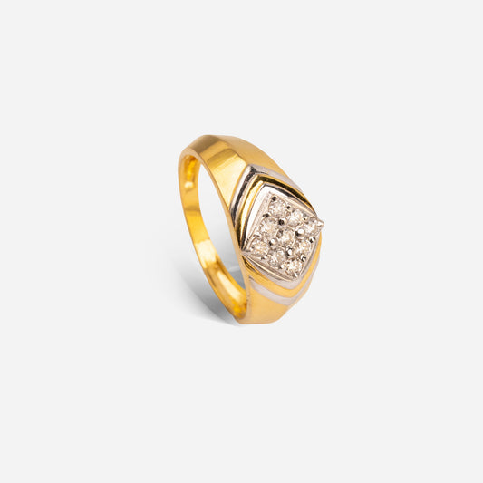 18kt Gold Ring-10998