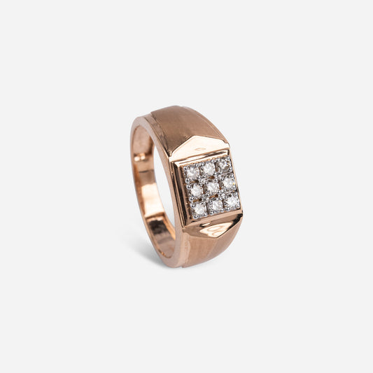 One Rose Gold Ring