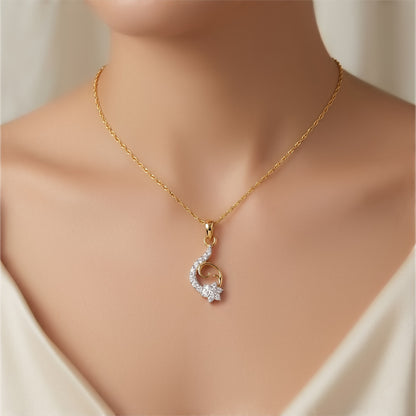 White & Yellow Pendant-704F