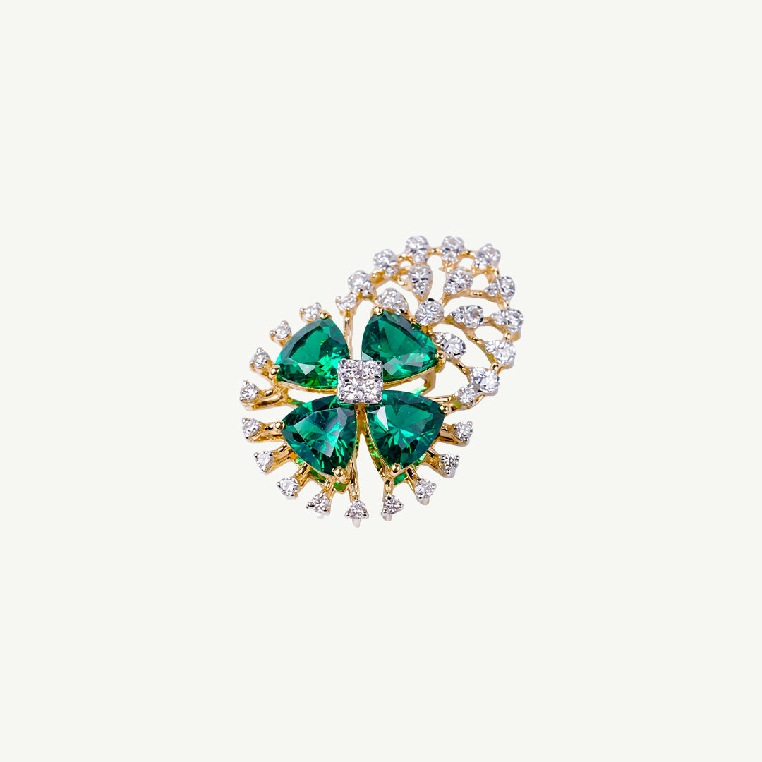 Yellow Gold 18 kt pendant-768Z