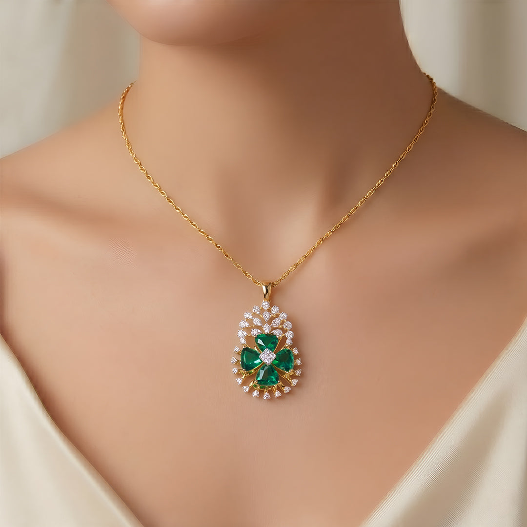 Yellow Gold 18 kt pendant-768Z