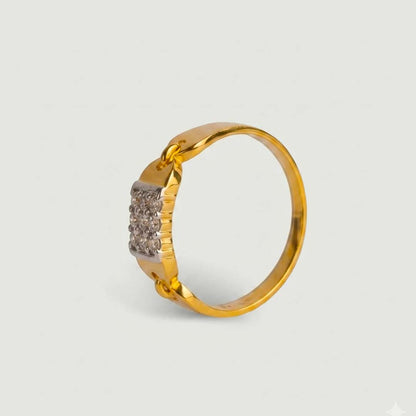 One Gold Yellow Ring-32009