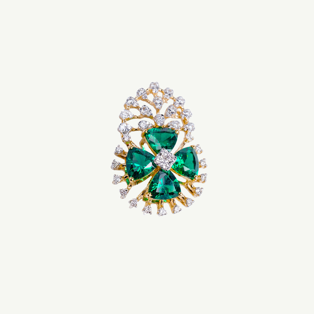 Yellow Gold 18 kt pendant-768Z