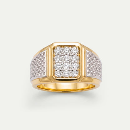 One Gold 14 Kt Ring-B0015
