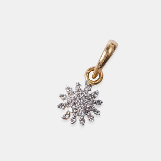 One yellow gold pendant-2011