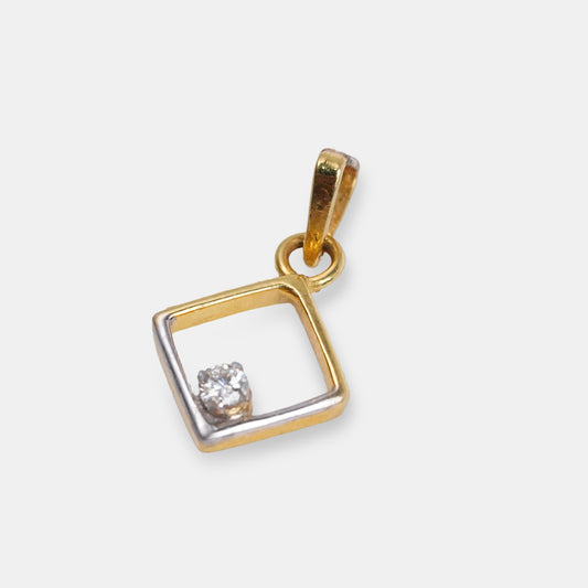 Locket Studded wth cut