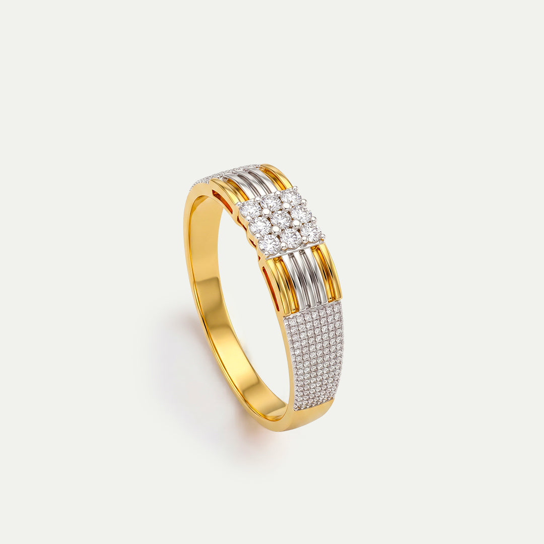 One Gold Yellow Ring-2305